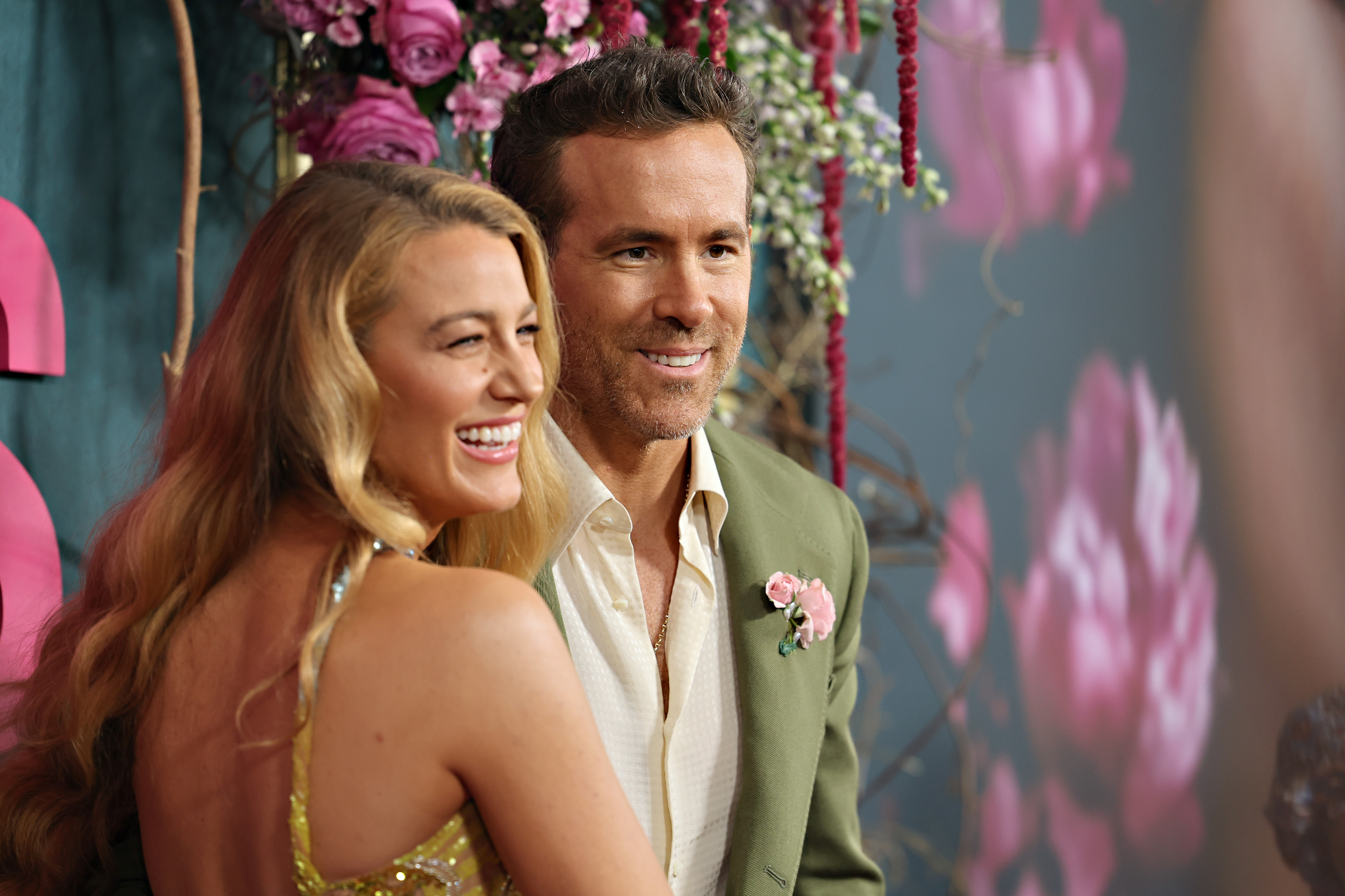 Blake Lively and Ryan Reynolds attend the "It Ends With Us" New York Premiere at AMC Lincoln Square Theater on August 06, 2024, in New York City. | Source: Getty Images