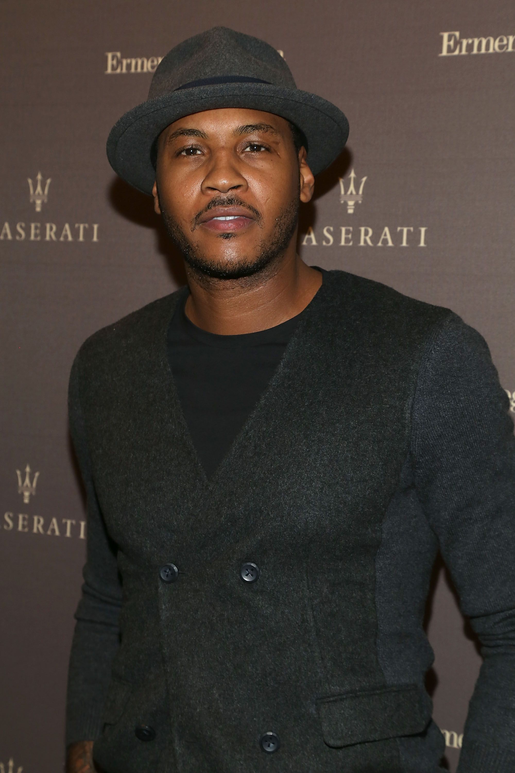 Carmelo Anthony attends a red carpet event | Source: Getty Images/GlobalImagesUkraine