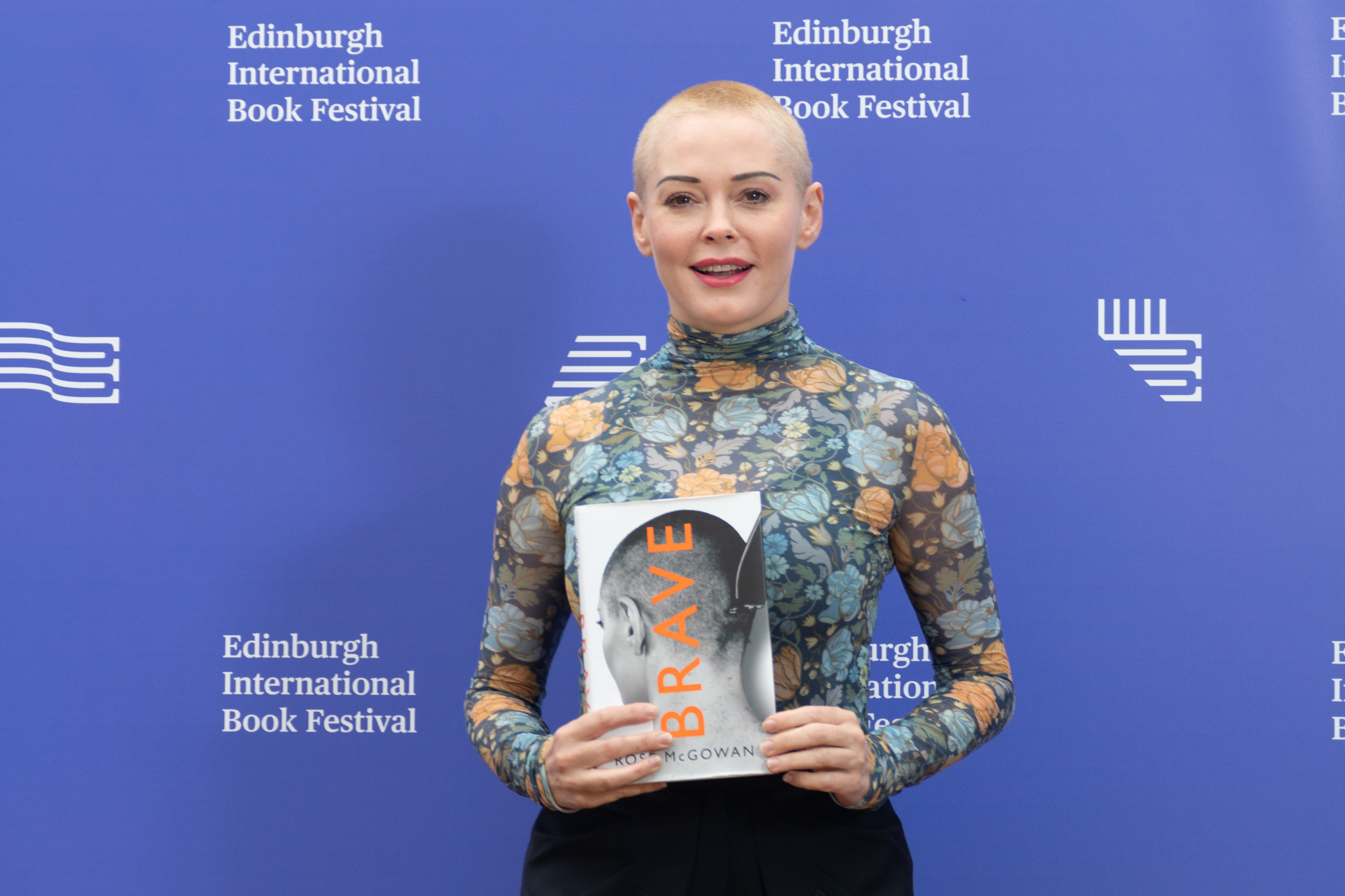 Rose McGowan attends a photocall during the annual Edinburgh International Book Festival in Edinburgh, Scotland, on August 13, 2018 . | Source: Getty Images