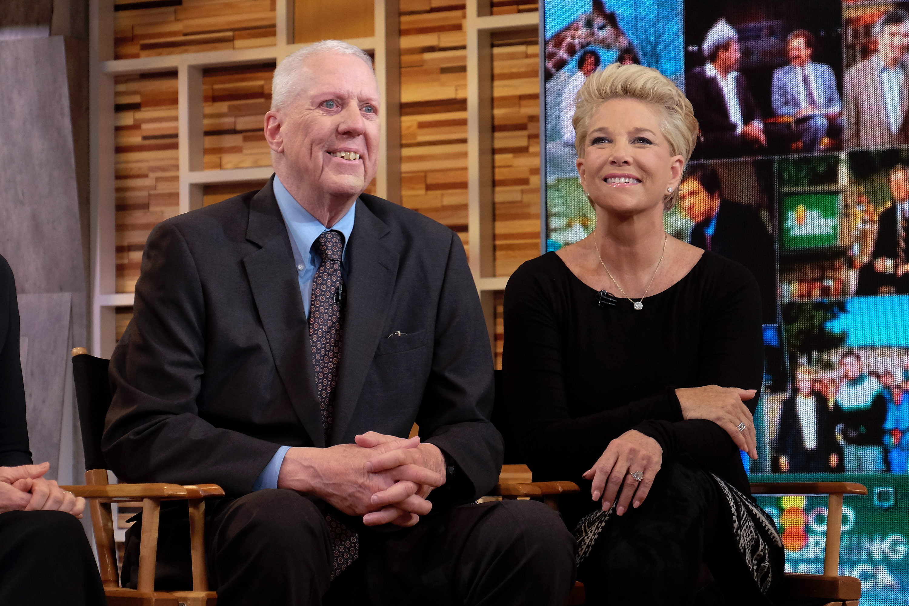Hartman and Lunden. Image Credit: Getty Images