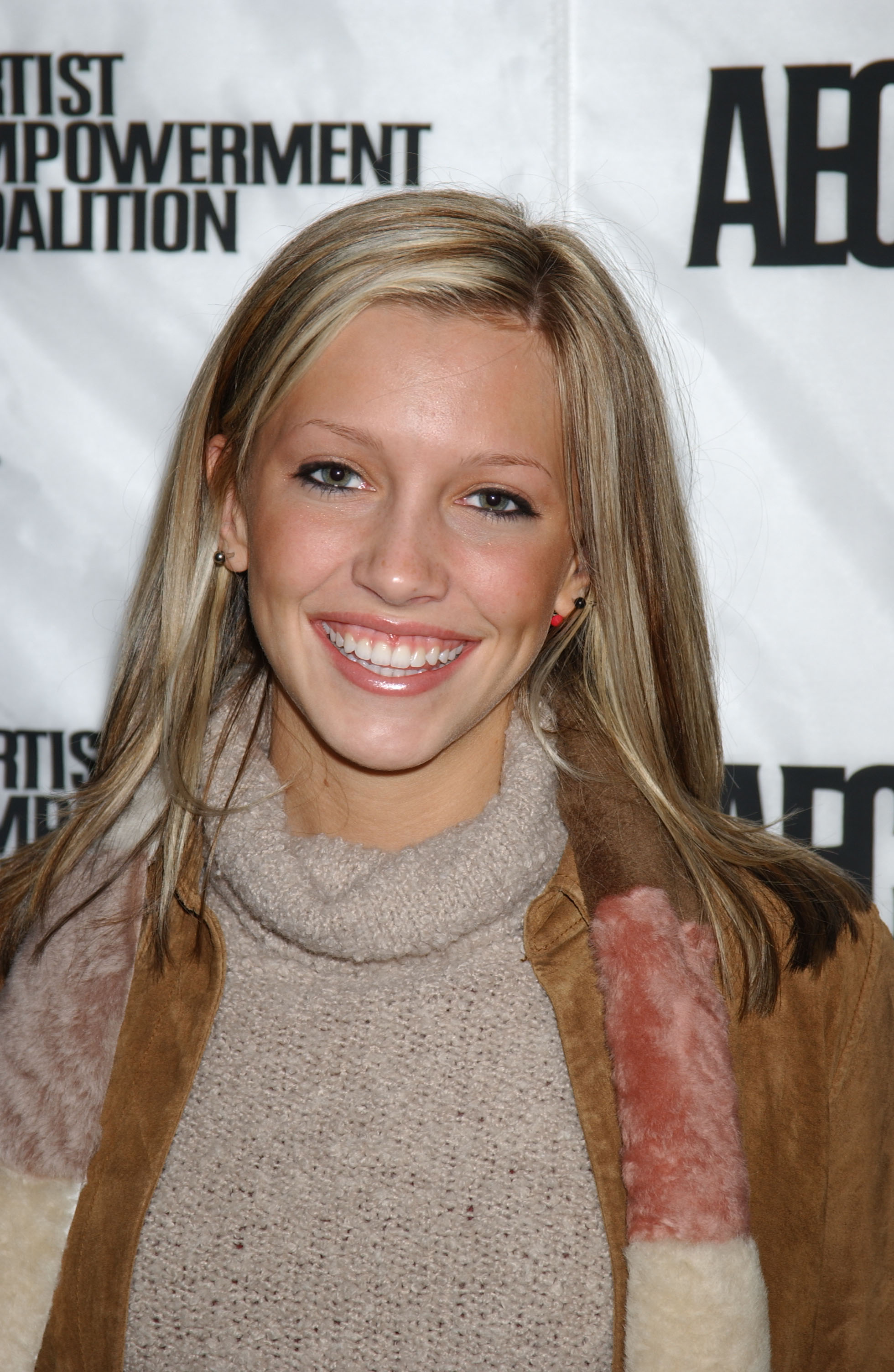 Katie Cassidy on February 23, 2003 in New York. | Source: Getty Images