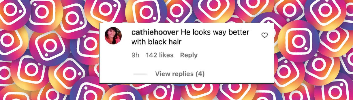 A fan disapproves of Cole Hauser's new look in a post dated November 10, 2024 | Source: Instagram/pbr