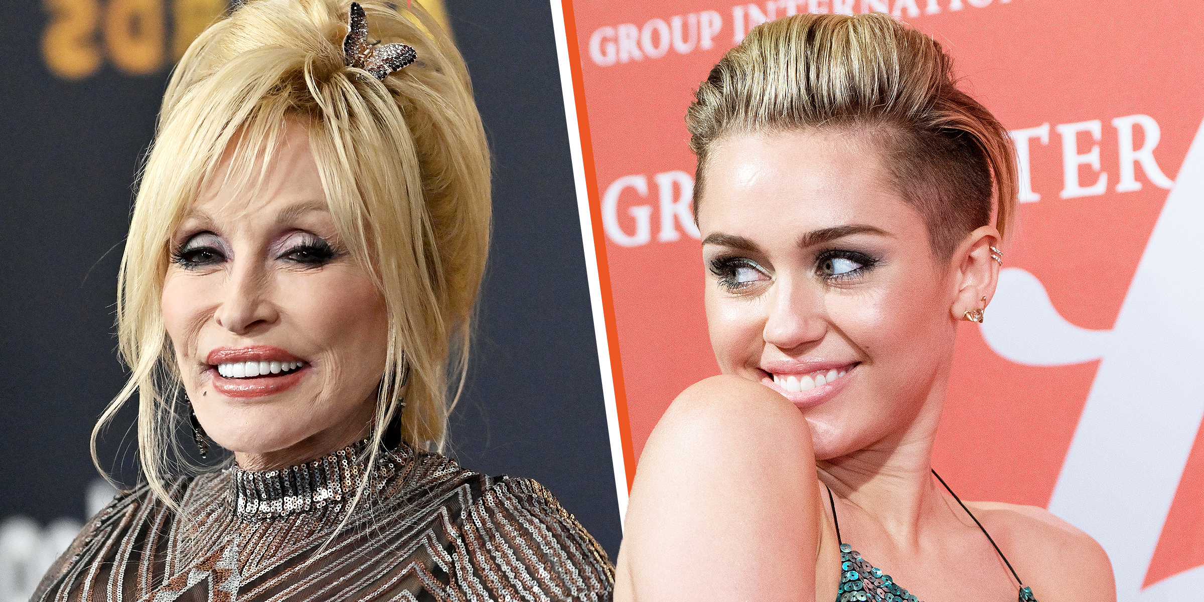 Dolly Parton | Miley Cyrus | Source: Getty Images