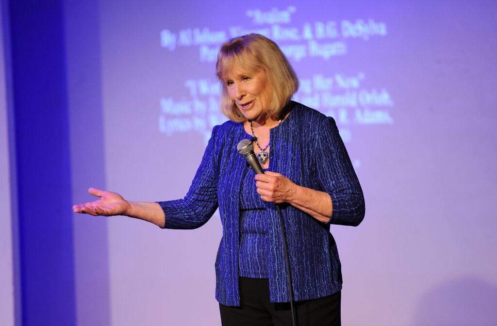  Christina Crawford speaks during the documentary screening of "Christina Crawford: Surviving Mommie Dearest" at St. Luke's Theater on November 20, 2013 | Photo: Getty Images