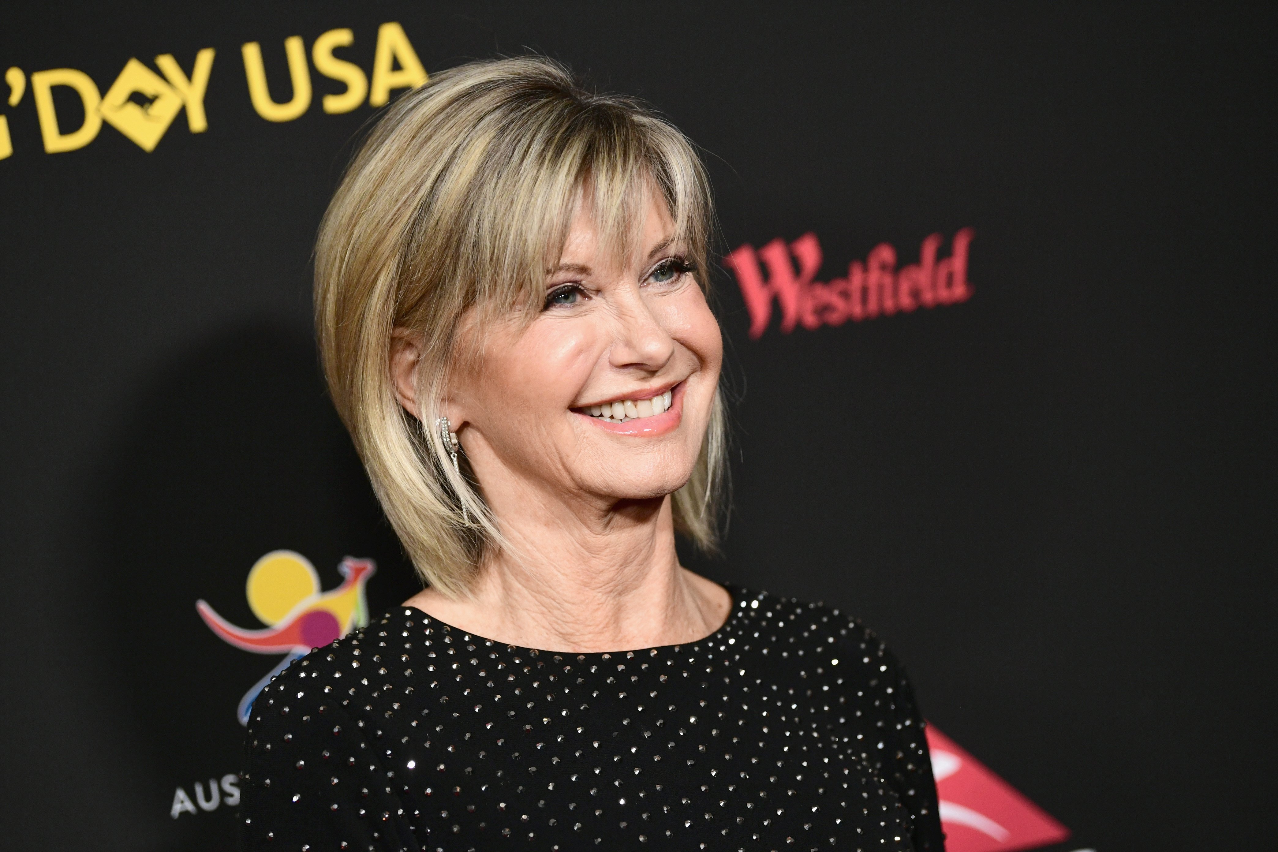 Olivia Newton-John at the 2018 G'Day Black Tie Gala on January 27, 2018 | Source: Getty Images