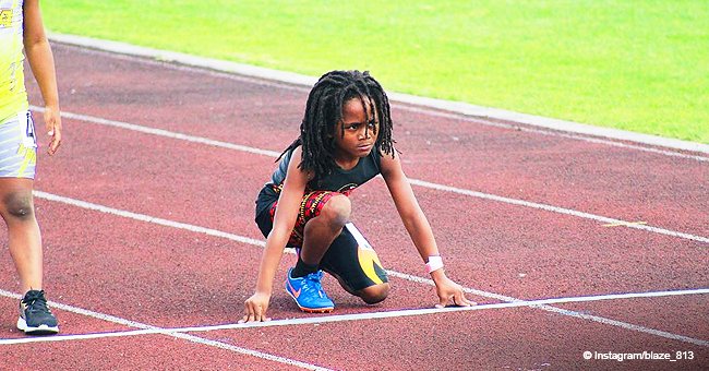 7-year-old shatters records after sprinting 100m in just 13 seconds