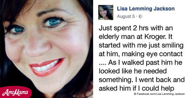 Senior man has an accident in his pants at the drugstore, but a woman’s reaction goes viral