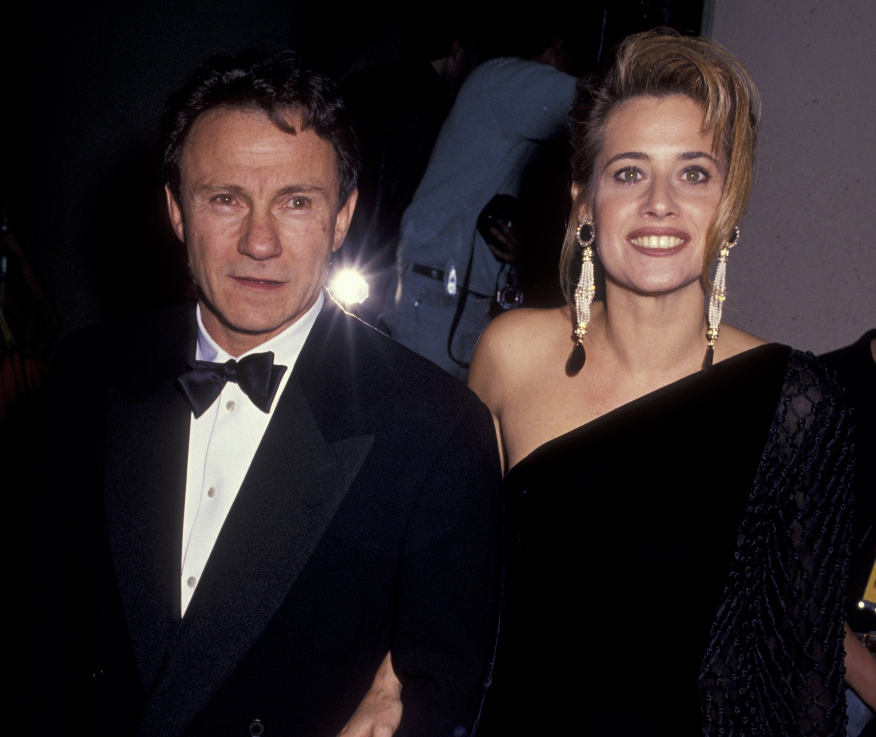 Harvey Keitel and Lorraine Bracco at 48th Annual Golden Globe Awards on January 19, 1991 at the Beverly Hilton Hotel in Beverly Hills, California. | Source: Getty Images