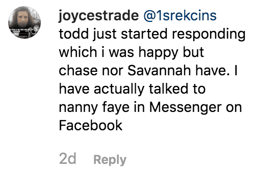 Fan defends the Chrisley family's interactions with fans on social media | Source: instagram.com/chasechrisley