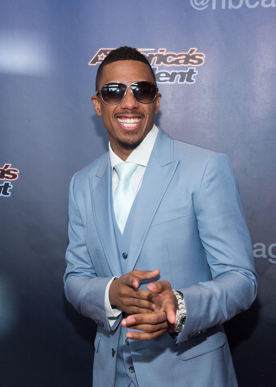 Nick Cannon during the "America's Got Talent" Season 10 Red Carpet Event at New Jersey Performing Arts Center on March 2, 2015 in Newark, New Jersey. | Source: Getty Images