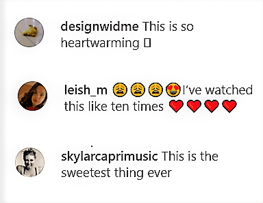 Individuals commenting on an Instagram post by Isabel. │Source: instagram.com/izzymizzyy