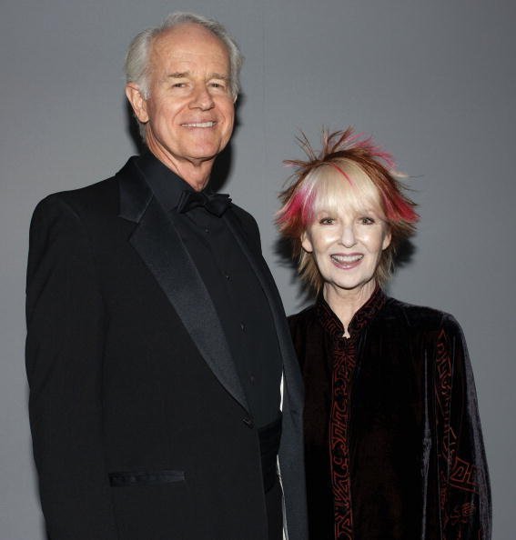 Mike Farrell and his wife Shelley Fabares on January 29, 2006, in Los Angeles, California. | Getty Images