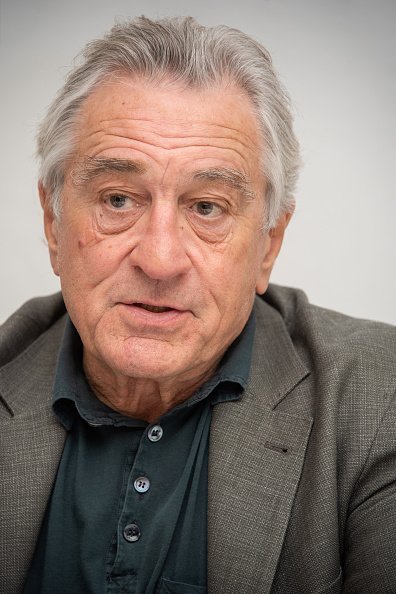 Robert De Niro à la conférence de presse "The Irishman" au Four Seasons Hotel | Photo: Getty Images