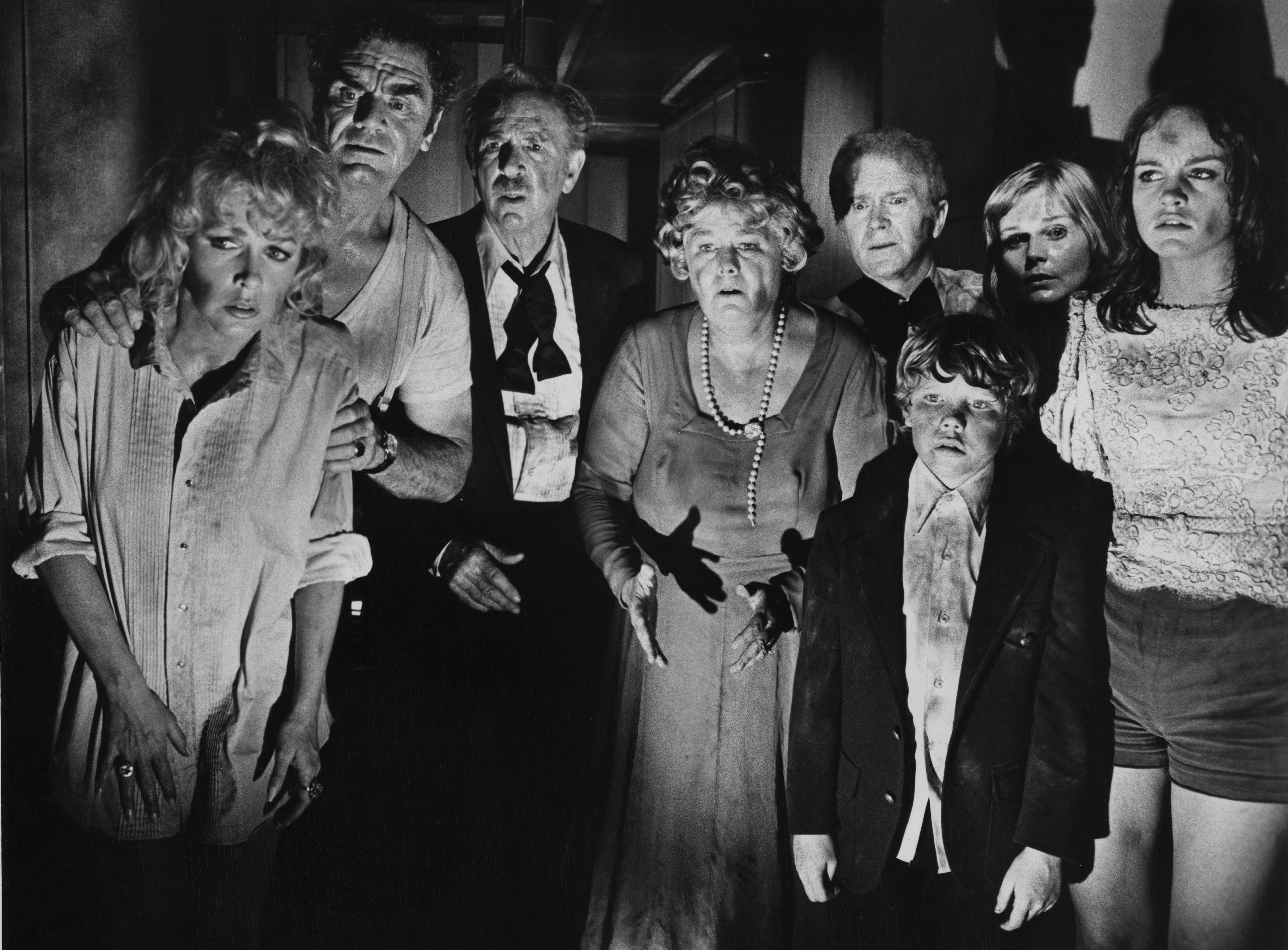 Some of the cast of "The Poseidon Adventure" pictured in 1972 | Source: Getty Images