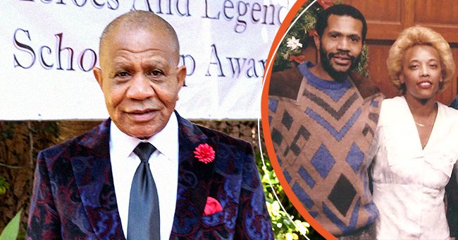 Left: Singer Lenny Williams attends the 29th Annual Heroes And Legends Awards at Beverly Hills Hotel on September 23, 2018 in Beverly Hills, California | Source: Getty Images. Right: Williams and his wife in a 1984 throwback photo. | Source: Instagram/ Lenny Williams