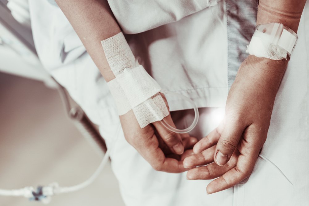Une femme à l'hôpital. l Source: Shutterstock