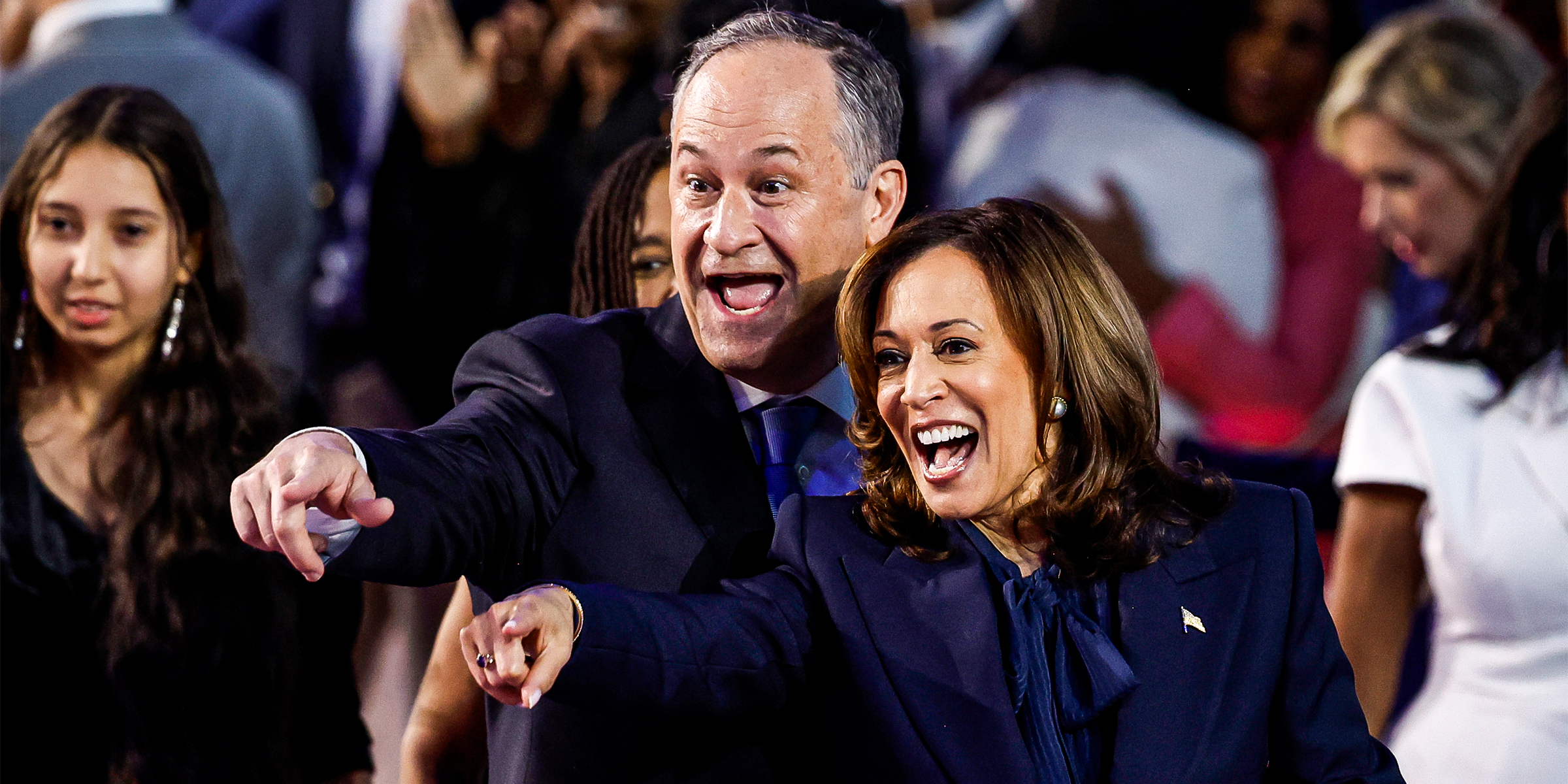Doug Emhoff and Kamala Harris | Source: Getty Images