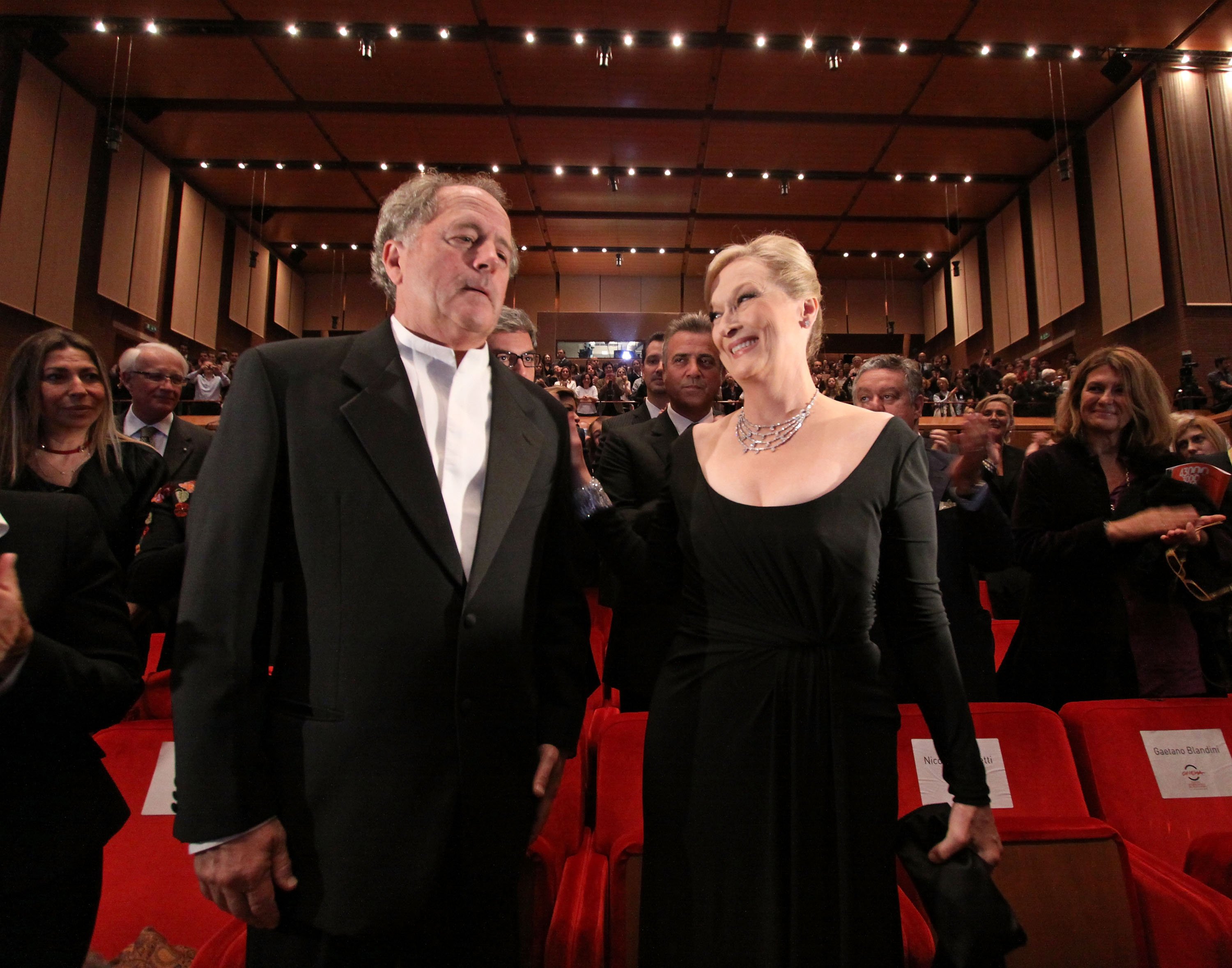 Meryl Streep and Don Gummer attends the Official Awards Ceremony of the 4th International Rome Film Festival on October 23, 2009 in Rome, Italy. | Photo: Getty Images