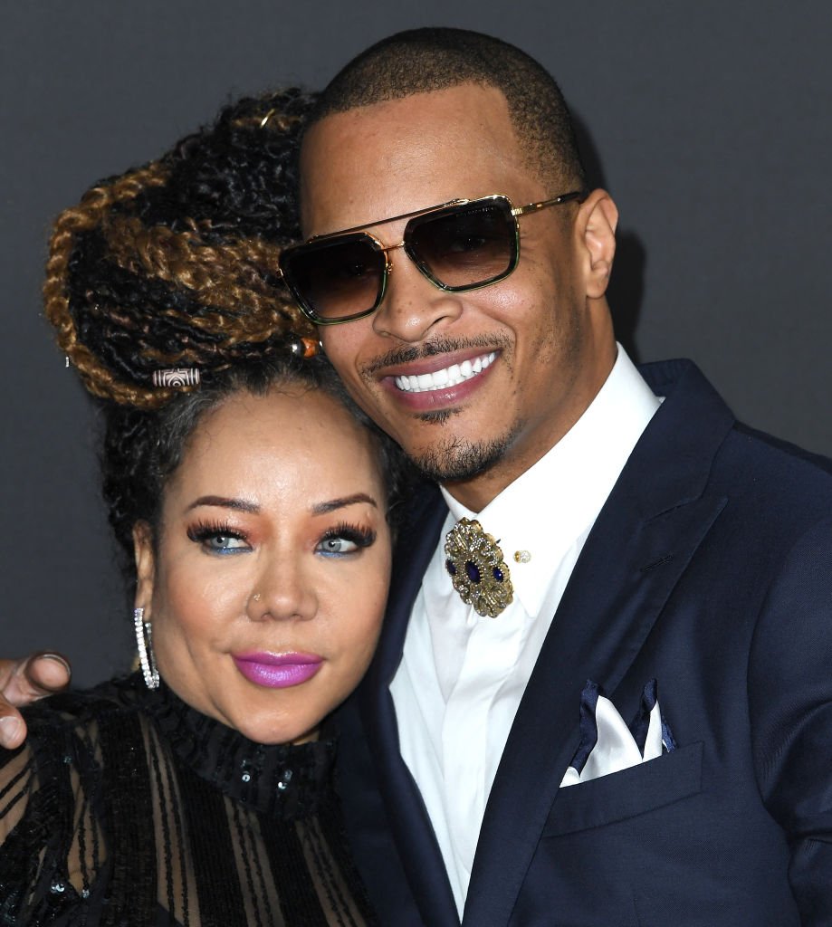 Tameka Cottle and T.I. arrive at the 51st NAACP Image Awards on February 22, 2020 in Pasadena, California | Photo: Getty Images