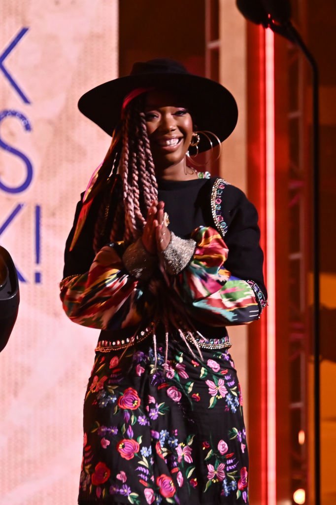 Brandy speaks onstage at Black Girls Rock 2019 Hosted By Niecy Nash at NJPAC | Photo: Getty Images
