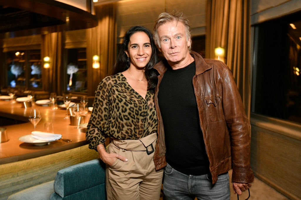 Franck Dubosc et sa femme Danièle le 7 octobre 2019 à Paris. l Source : Getty Images