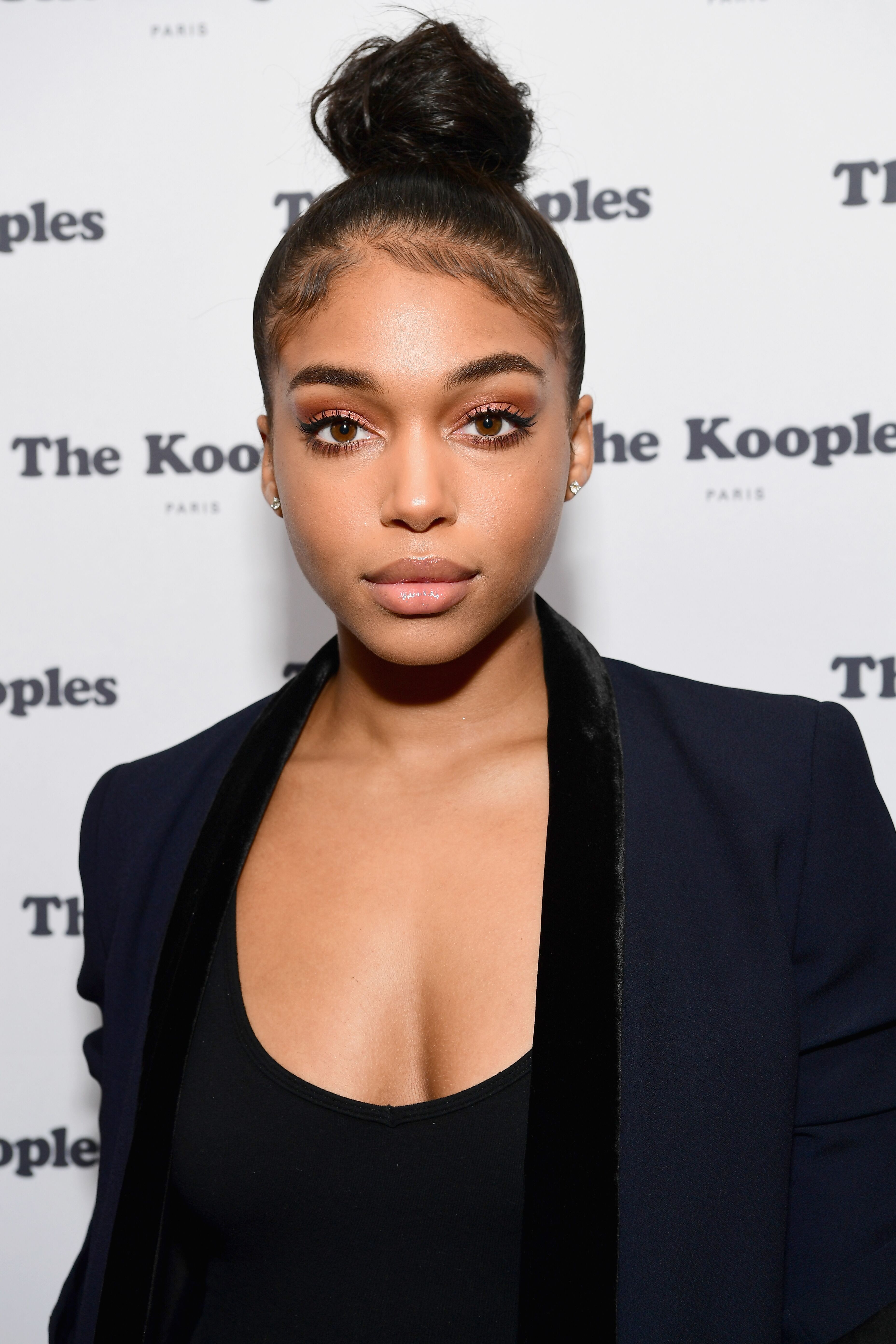 Lori Harvey attends The Kooples and Emily Ratajkowski LA Cocktail Event at Chateau Marmont. | Source: Getty Images