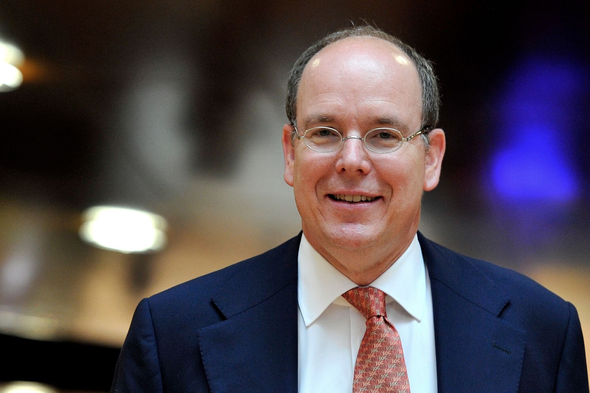 Príncipe Alberto de Mónaco en un evento oficial. │Foto: Getty Images
