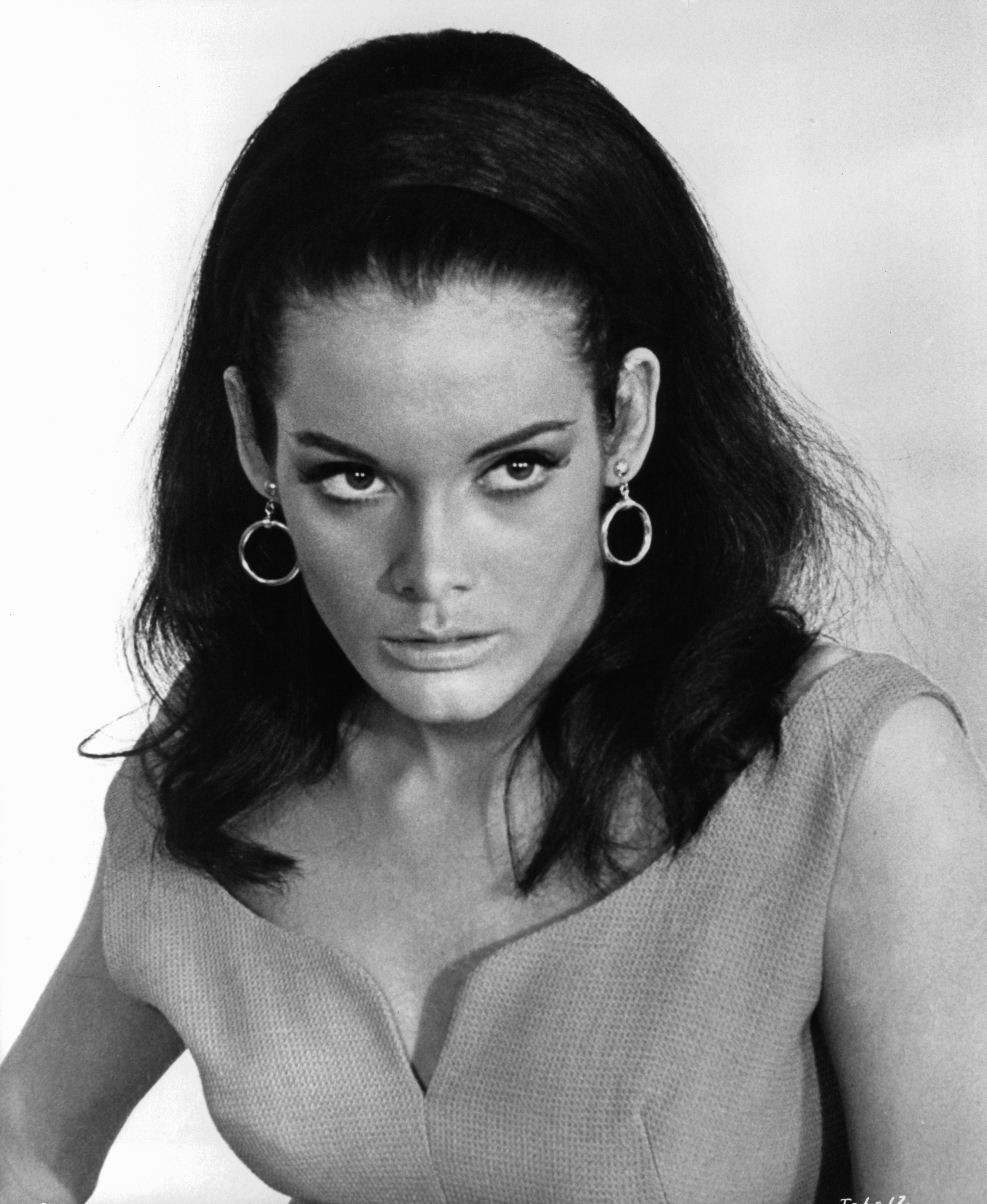 Martine Beswick in a scene from the film "Thunderball" in 1965. | Source: Getty Images