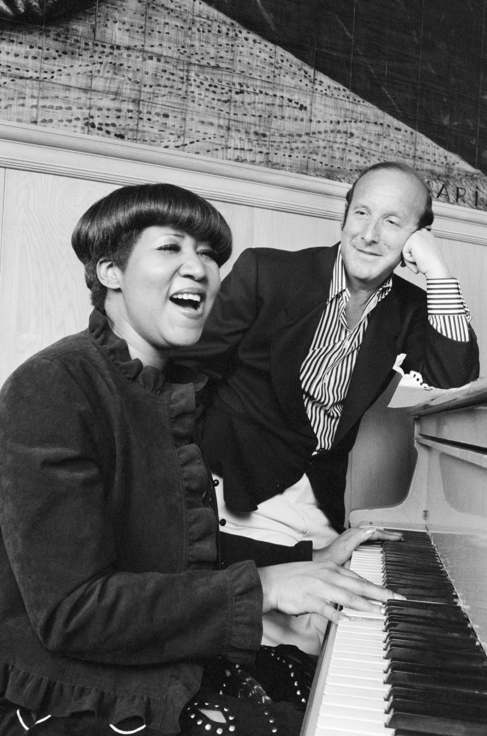 Clive Davis is pictured with Aretha Franklin, one of the many legendary artists whose career he helped guide during his decades in the music industry. | Source: Getty Images