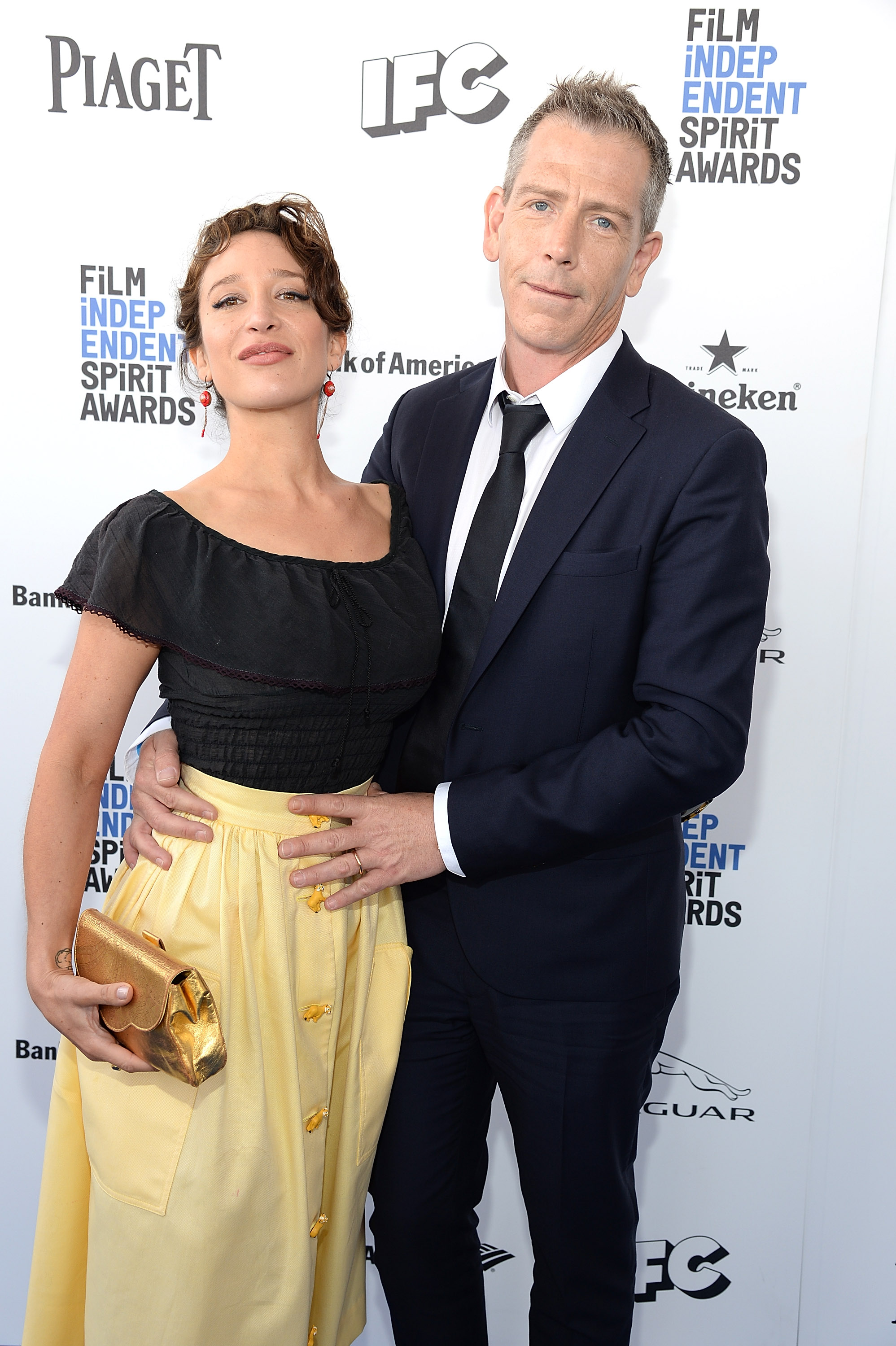 Emma Forrest and Ben Mendelsohn at the 2016 Film Independent Spirit Awards on February 27, 2016, in Santa Monica, California. | Source: Getty Images