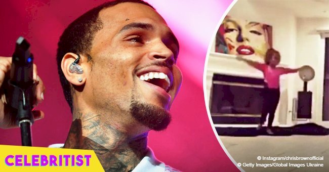 Chris Brown's daughter dances like her dad in adorable video