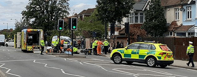 Scene of the accident | Photo: Daily Mail