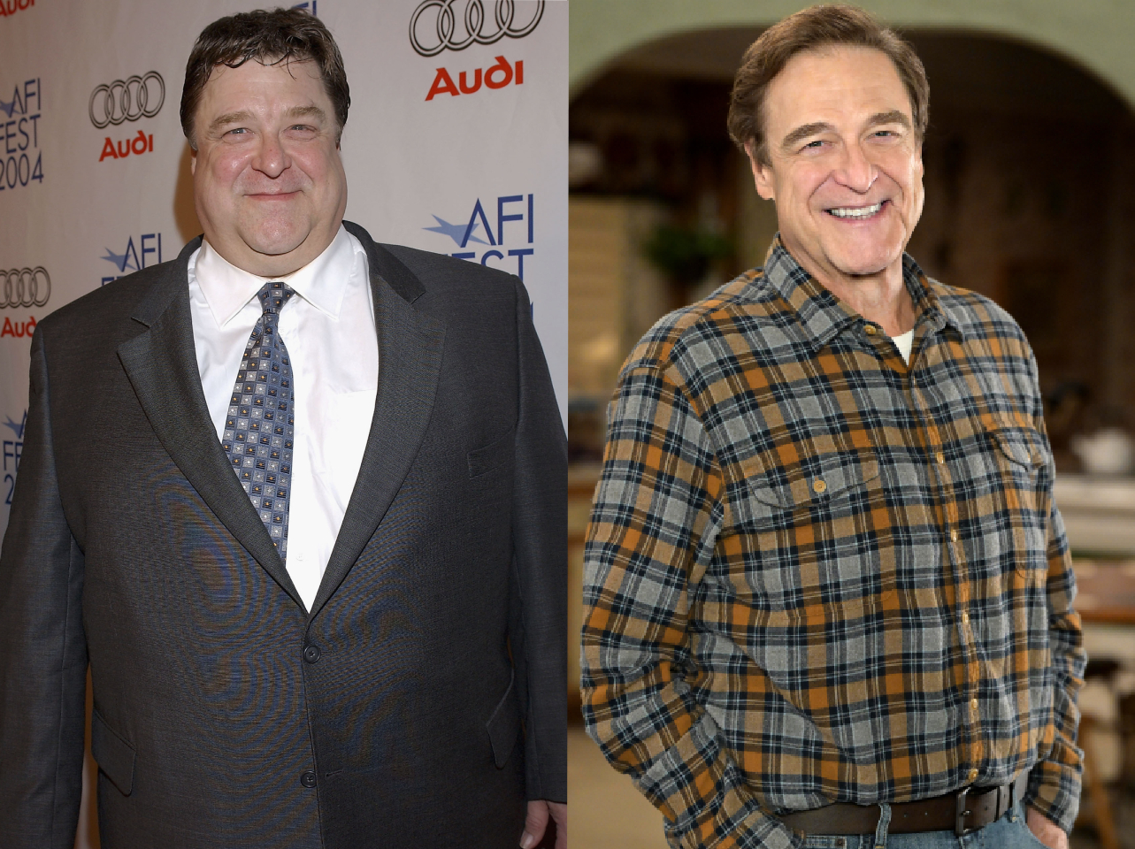 John Goodman before and after weightloss | Source: Getty Images