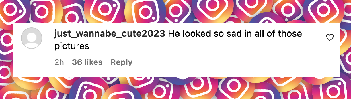 A netizen's reaction to Liam Payne's final Snapchat update, shared on October 16, 2024 | Source: Instagram.com/extratv