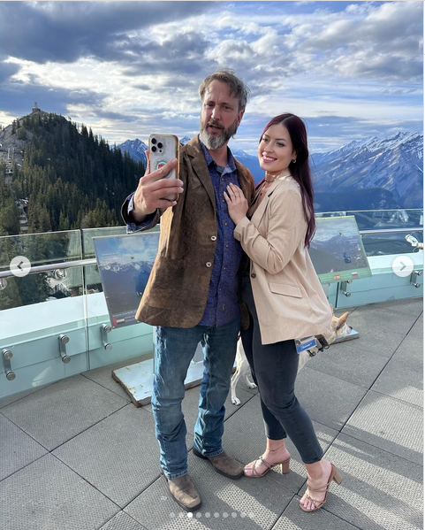 Tom Green and Amanda out in nature, from a post dated June 14, 2024 | Source: Instagram/tomgreen