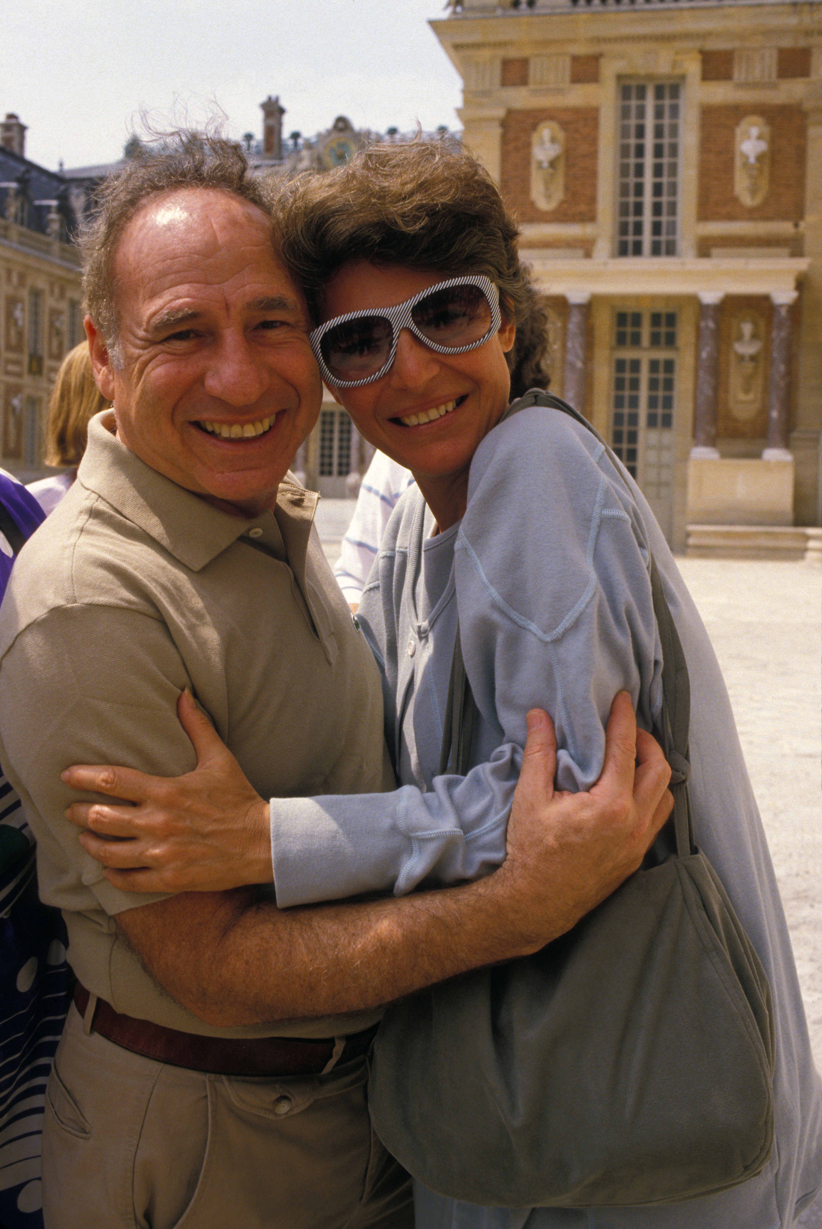 Mel Brooks and his wife Anna Bancroft in 1984 in France | Source: Getty Images