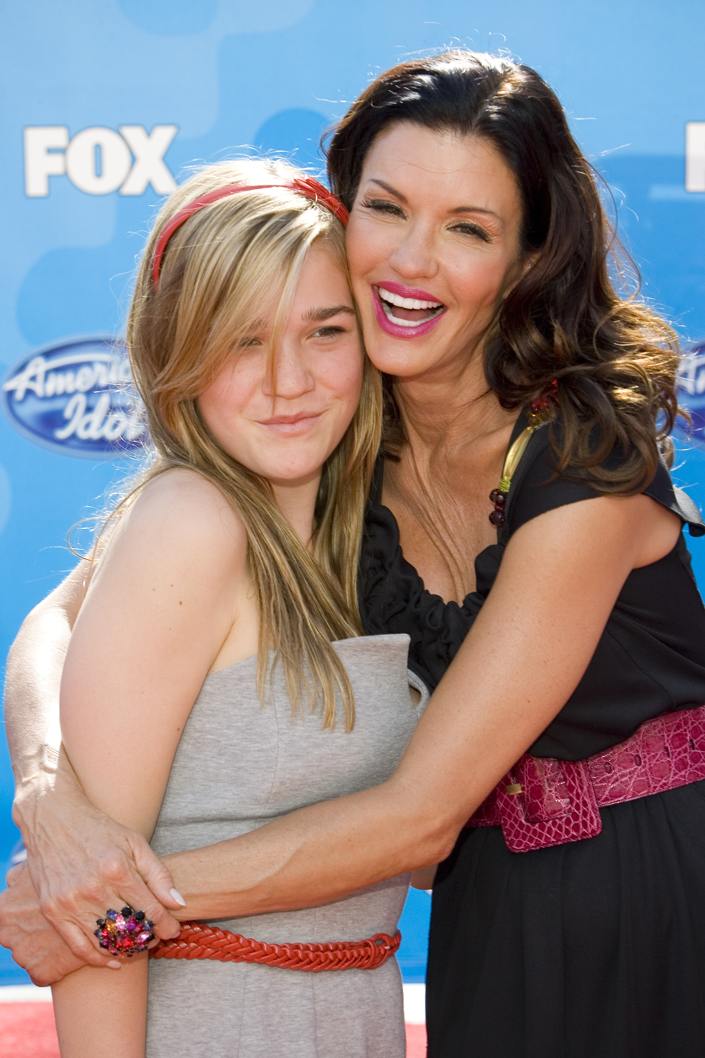 Janice Dickinson and her daughter Savannah in Los Angeles, California in 2008 | Source: Getty Images