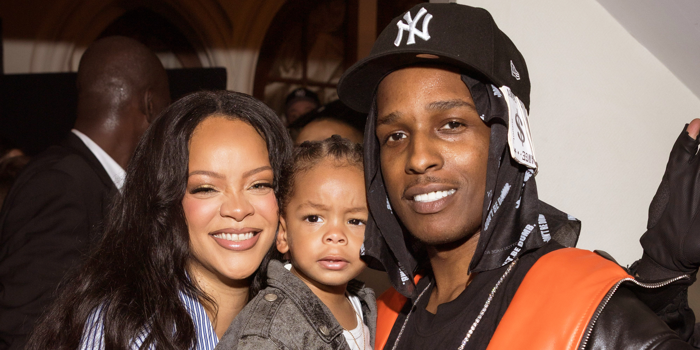 Rihanna, Riot, and A$AP Rocky | Source: Getty Images