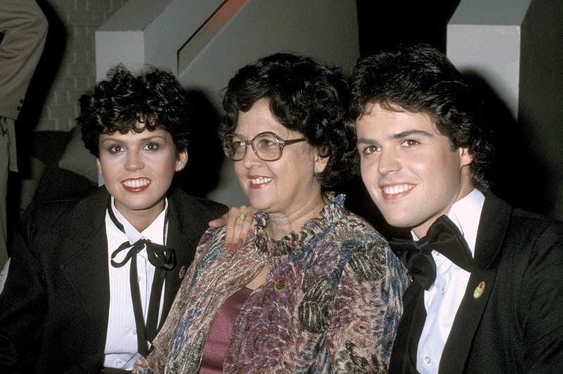 Marie, Olive, and Donny Osmond in July 1978 in New York City | Photo: Getty Images 