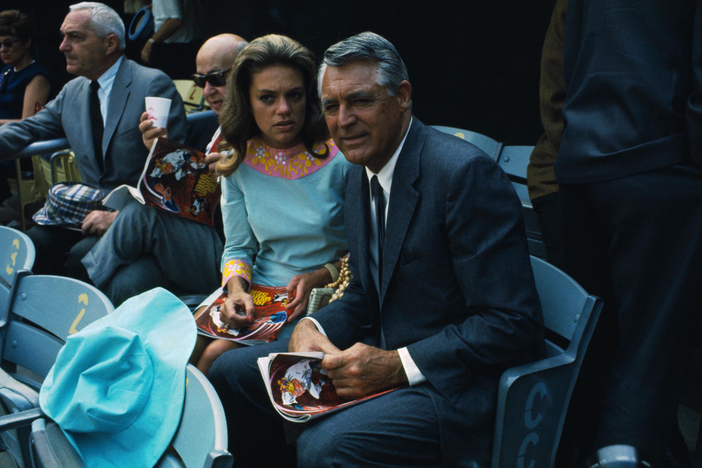 The couple is seen at the 1967 World Series | Source: Getty Images