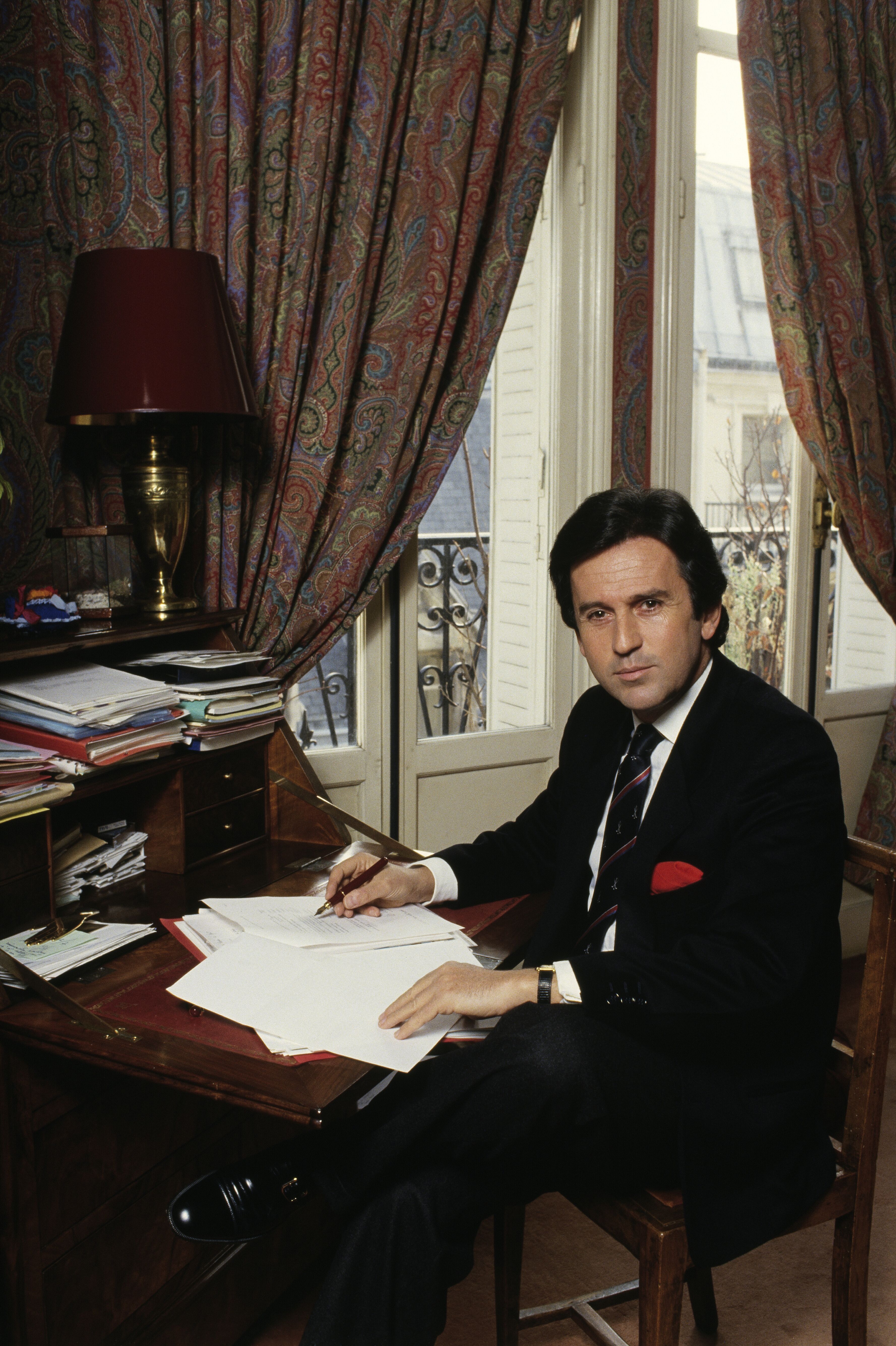 Jean Drucker, journaliste et personnalité de la télévision française. | Photo : Getty Images