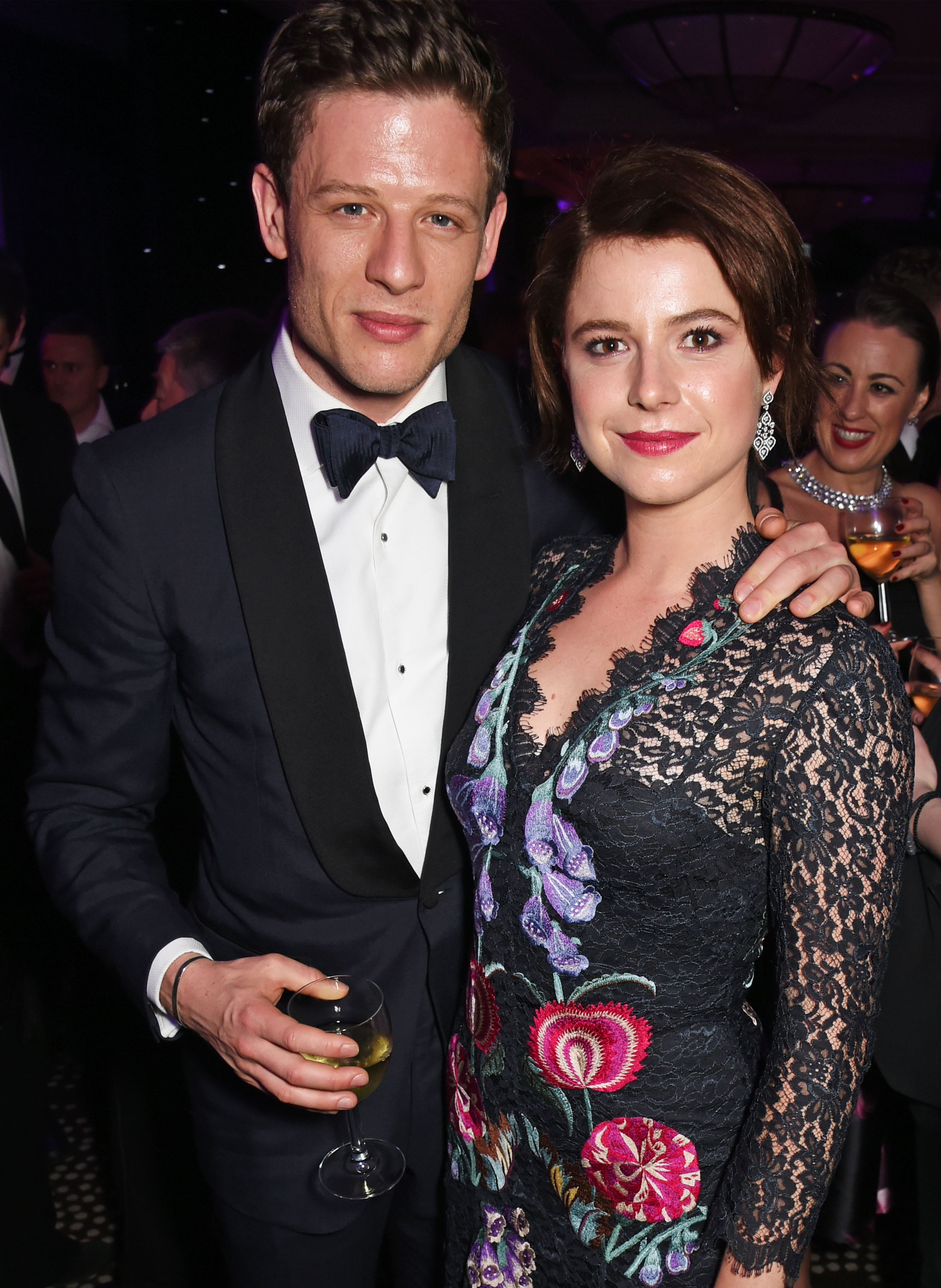 James Norton and Jessie Buckley attend The Olivier Awards 2017 after party at Rosewood London on April 9, 2017, in London, England | Source: Getty Images