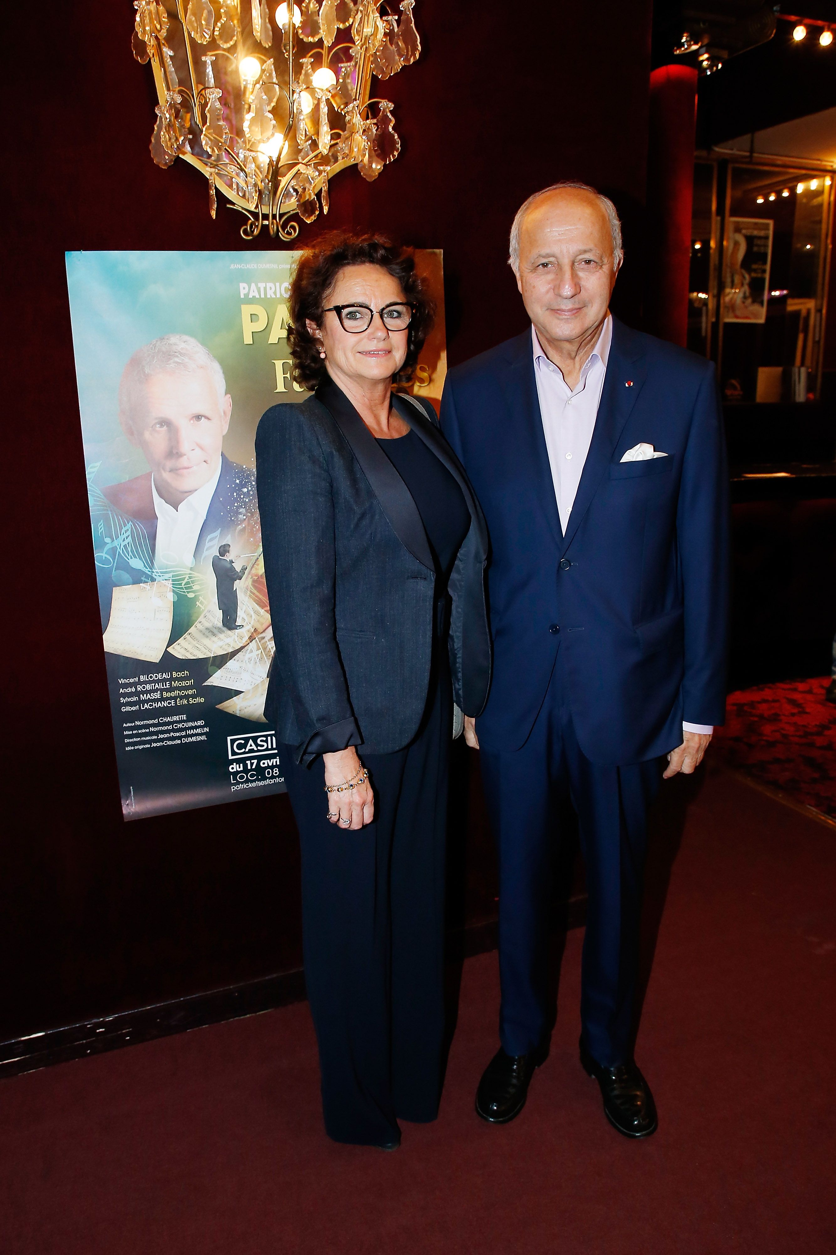 Alain Fabius et sa compagne | Photo : Getty Images
