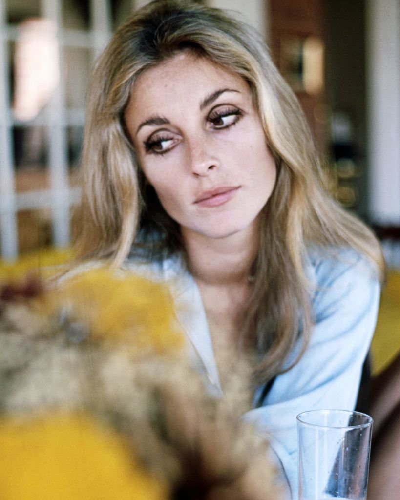 Sharon Tate (1943-1969), actrice américaine, portant un chemisier bleu clair, vers 1965. | Photo : Getty Images