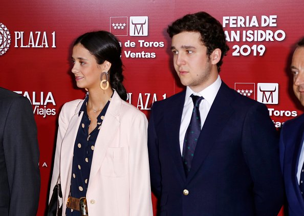 Victoria Federica y Juan Froilan de Marichalar asisten a la presentación de la Feria Taurina 'San Isidro 2018' en la plaza de toros de Las Ventas el 22 de marzo de 2019 en Madrid, España. | Foto: Getty Images