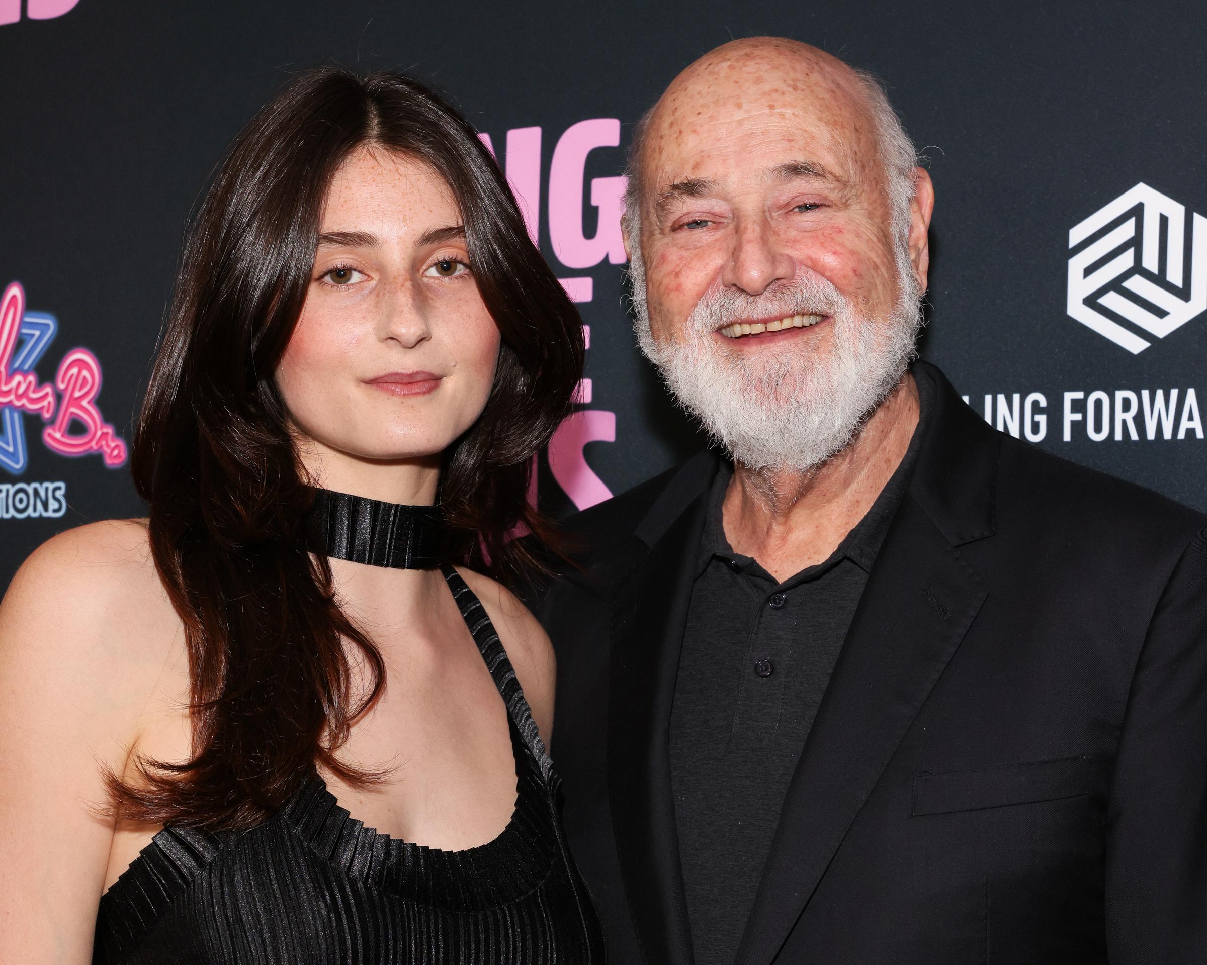 Romy and Rob Reiner attend the Los Angeles premiere of "Things Like This" in California  on May 13, 2025. | Source: Getty Images