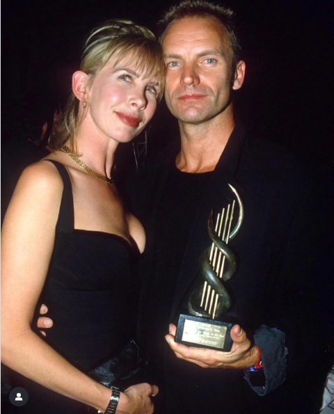 Trudie Styler and Sting from a post dated June 20, 2024. | Source: Instagram/trudiestyler