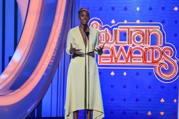  Issa Rae speaks onstage during the Soul Train Music Awards at the Orleans Arena in Las Vegas, Nevada | Photo: Getty Images