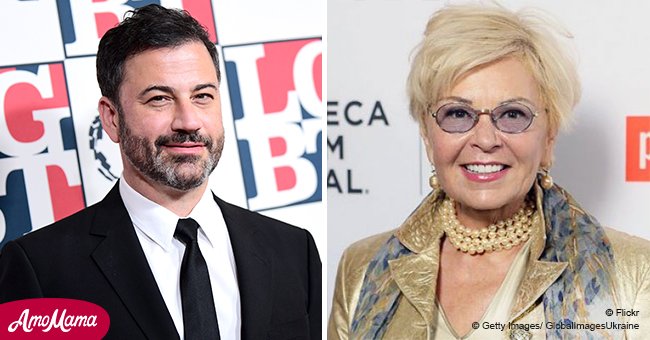 Jimmy Kimmel expresses his compassion for Roseanne Barr amid ABC cancellation drama