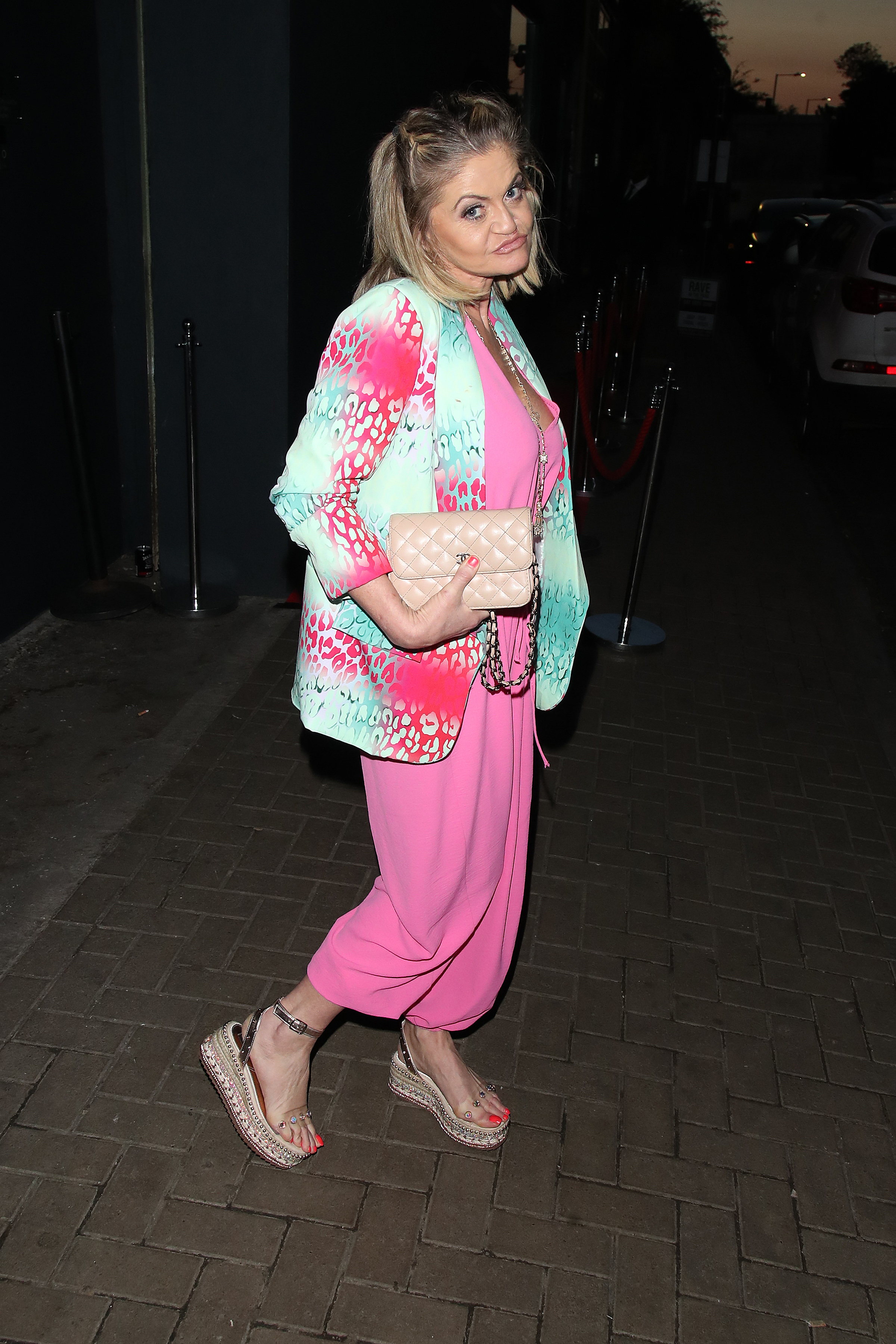 Danniella Westbrook at the celeb MMA press conference and cocktail party on May 5, 2022, in London, England. | Source: Getty Images